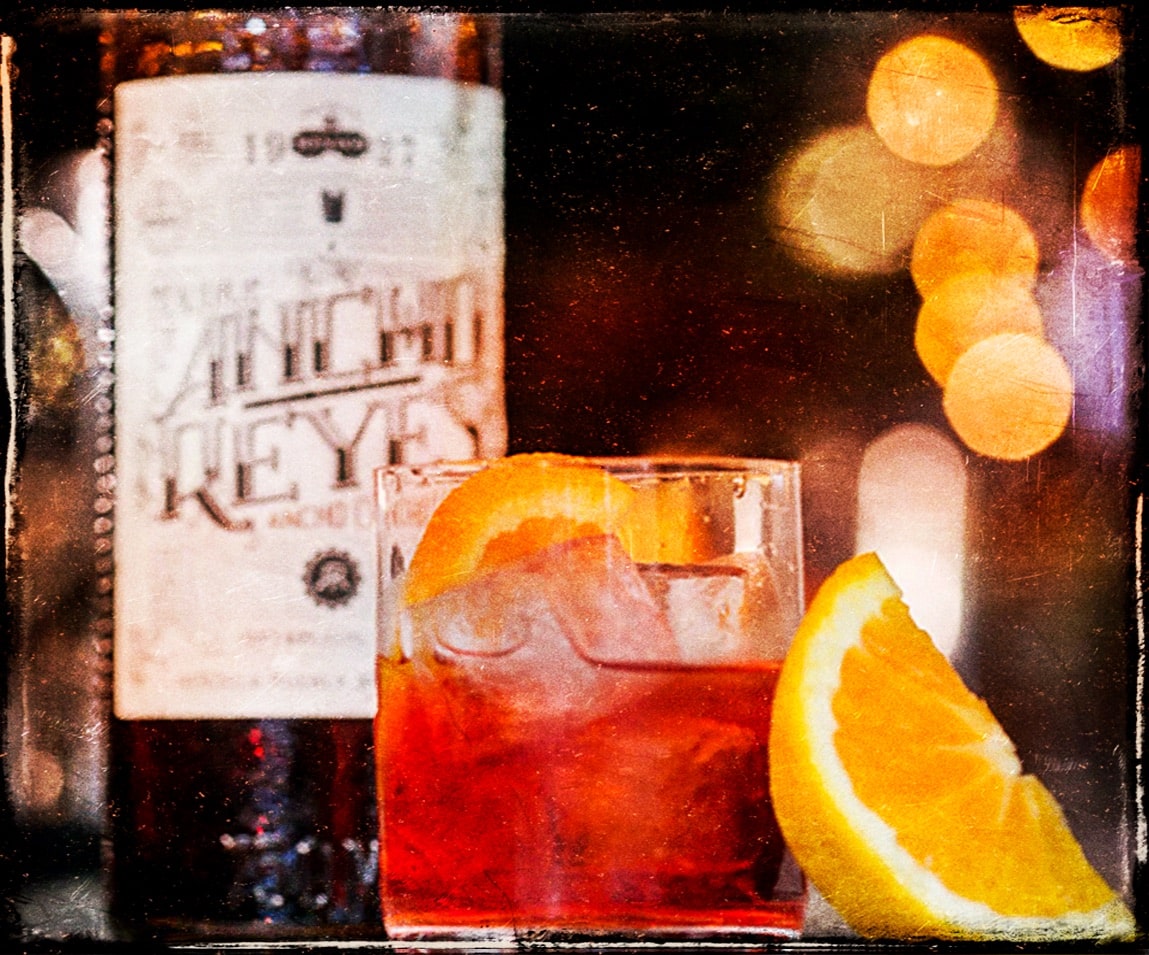 ancho negroni cocktail
